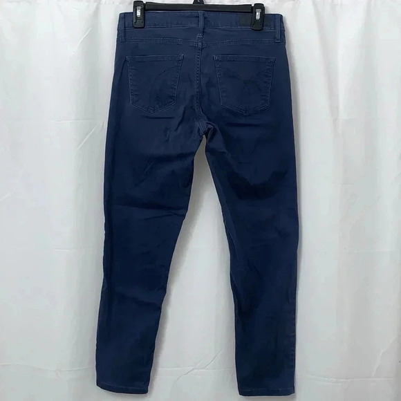 Women’s Calvin Klein Ankle Skinny Jeans Size 8 Blue EUC - Picture 5 of 9